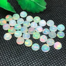 Natural Ethiopian opal 10mm round cabochon